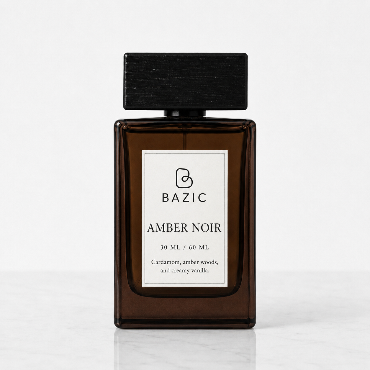 BAZIC - Amber Noir perfume bottle