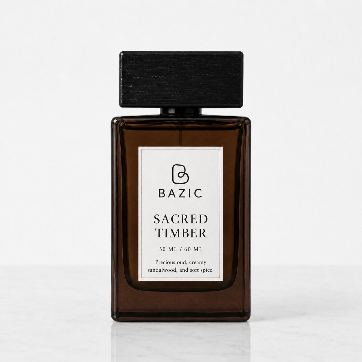 BAZIC - Sacred Timber perfume bottle