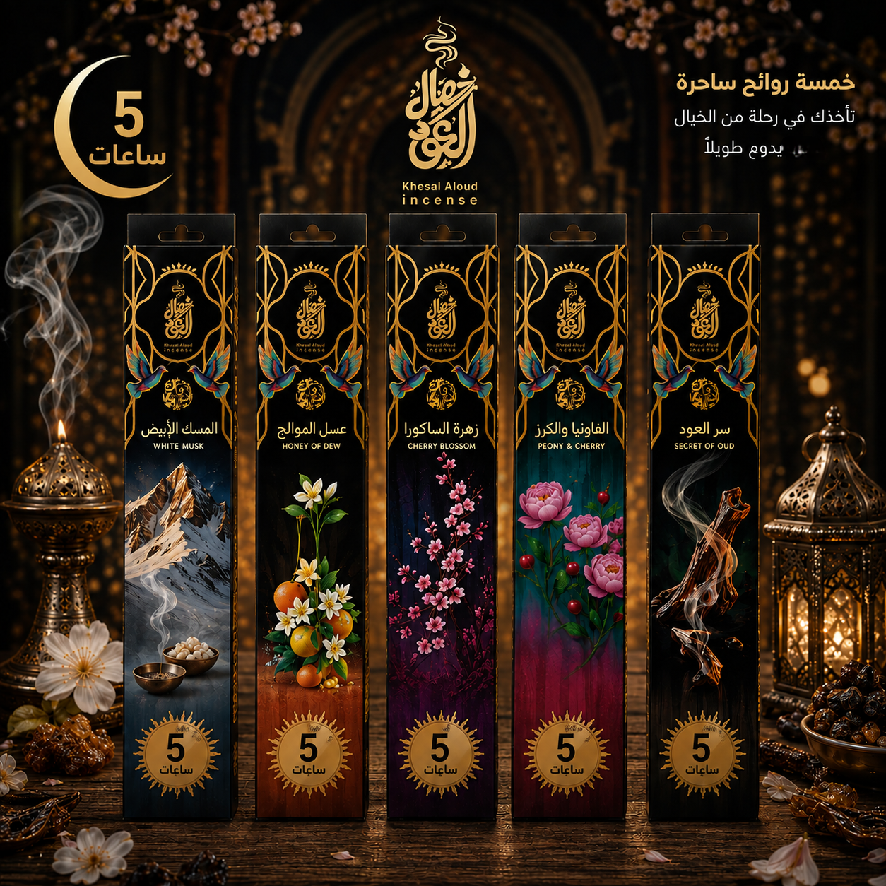 Bundle Of 5 Packs   ( 5 Sticks 5 Hours )