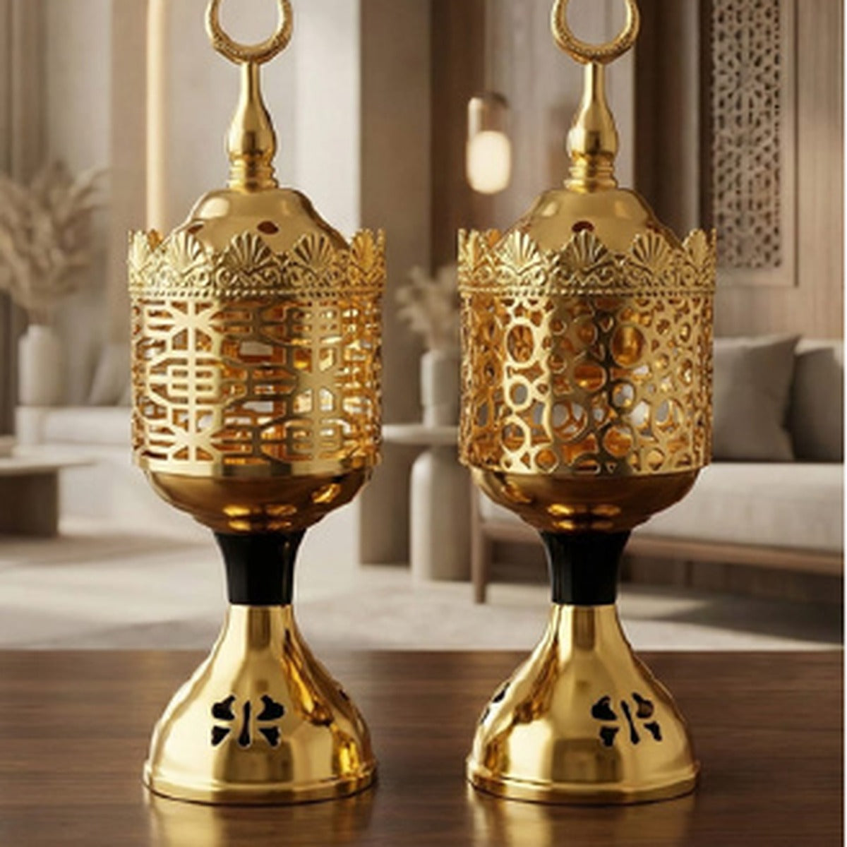 Crown charcoal incense burner