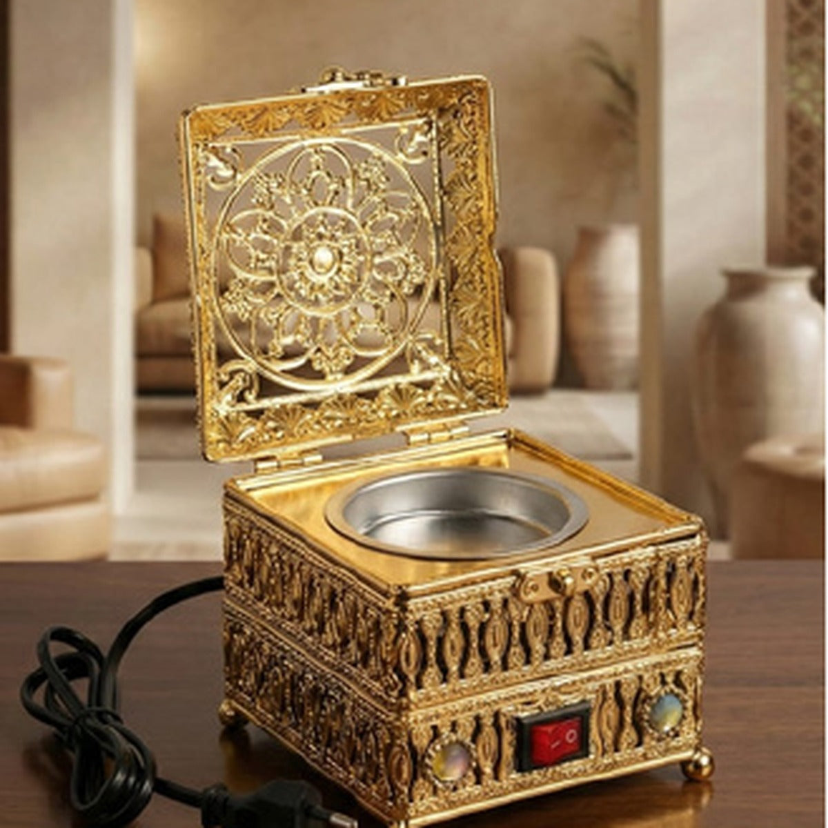 Jewellery electric incense burner