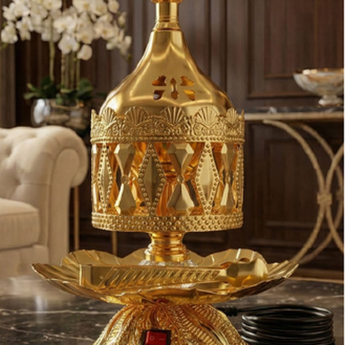 Palace electric incense burner