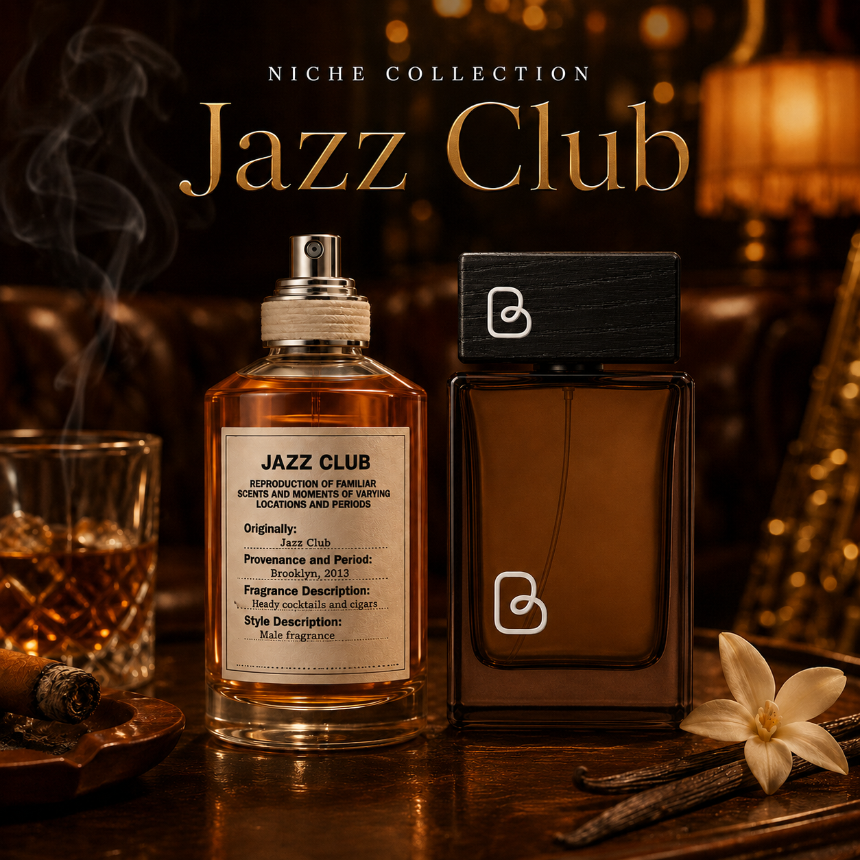 Jazz Club with BAZIC bottle - Niche Collection